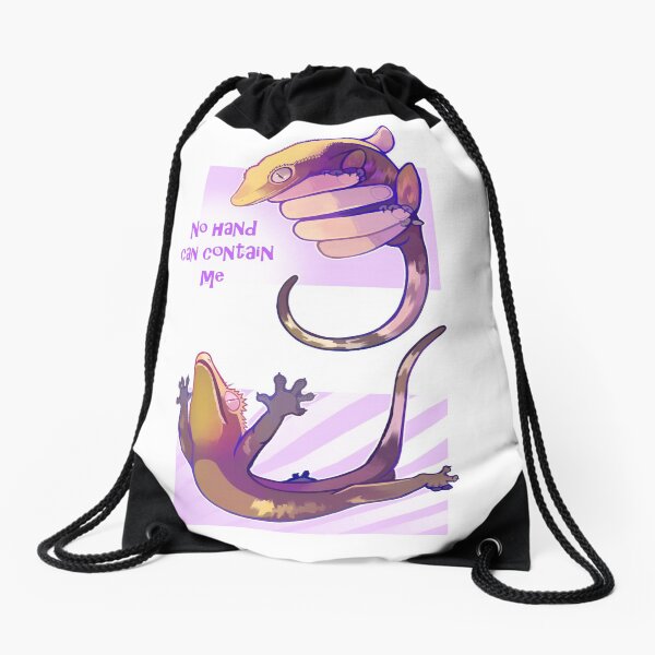 No hand can contain me Drawstring Bag