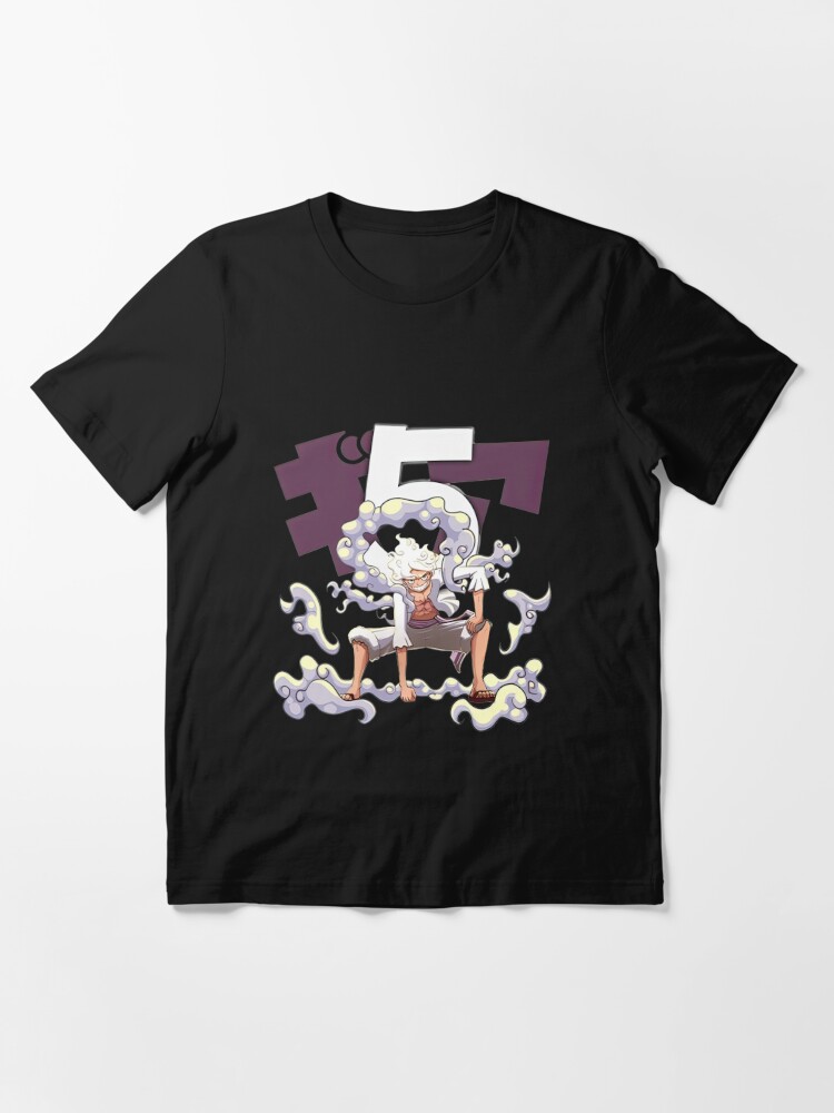 Discover Luffy Gear 5 One Piece Essential T-Shirt
