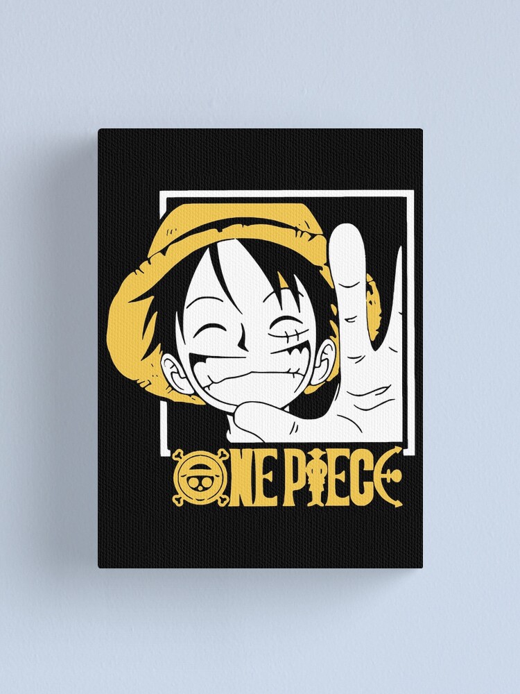 Monkey D. Luffy Straw Hat/Mugiwara Small Logo from One Piece Manga and Anime  - Straw Hat Pirates - Pin