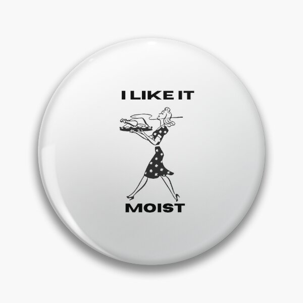 Item preview, RedboneAnon I Like It Moist (Retro Black & White) Camiseta Divertida Acción de Gracias Pavo Cena Novedad Camiseta designed and sold by redboneanon.