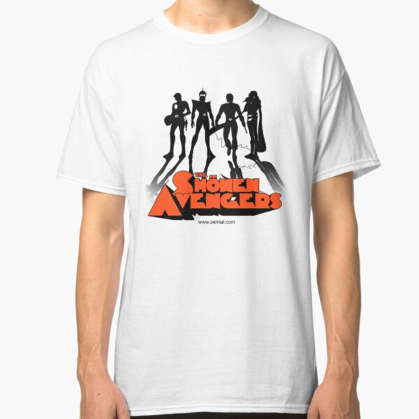 THE CLOCKWORK AVENGERS BLACK (ZeMiaL) T-shirt classique