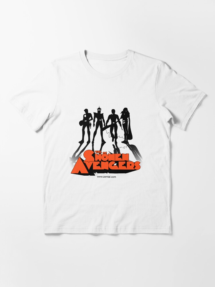 T-shirt essentiel ''THE CLOCKWORK AVENGERS BLACK (ZeMiaL)' : autre vue