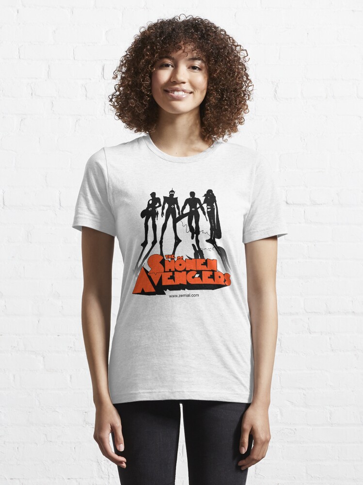 T-shirt essentiel ''THE CLOCKWORK AVENGERS BLACK (ZeMiaL)' : autre vue