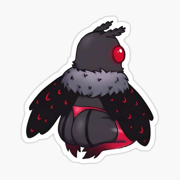 Sexy Mothman Boosty Sticker For Sale By Helgemerz Redbubble