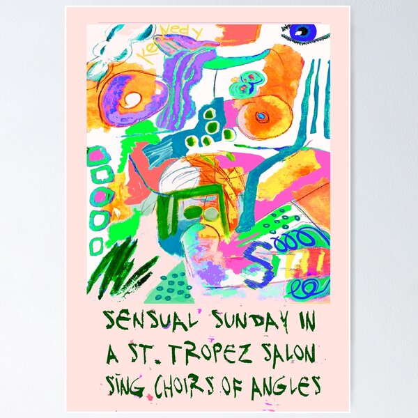 Item preview, ABCs for adults; alphabet art meets abstract expressionism designed and sold by katekennedyarts.