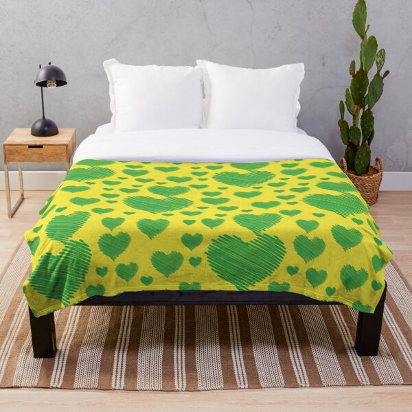 Item preview, Patrones sin costuras de corazones verdes de San Valentín designed and sold by Grace Harrison.
