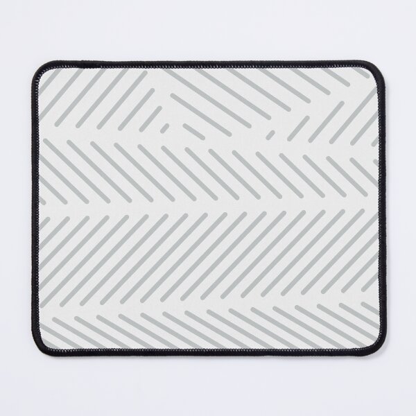 Item preview, Subtle Silver Grey Minimal Diagonal Line Patch Pattern designed and sold by patternsoup.