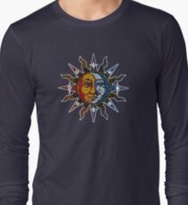 Celestial Mosaic Sun/Moon Langarmshirt
