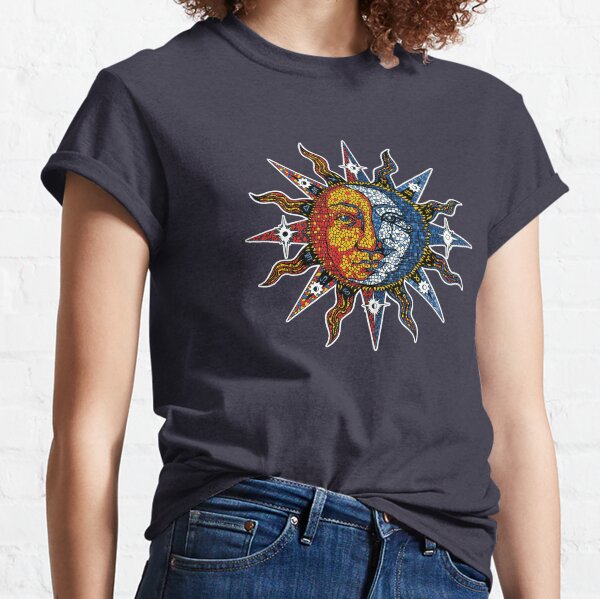 Celestial Mosaic Sun/Moon Classic T-Shirt