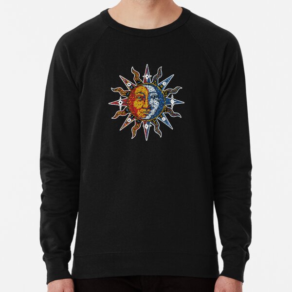 Celestial Mosaic Sun/Moon Lightweight Sweatshirt
