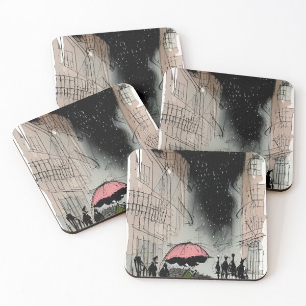Item preview, A man walking with an umbrella designed and sold by optimusprime39.