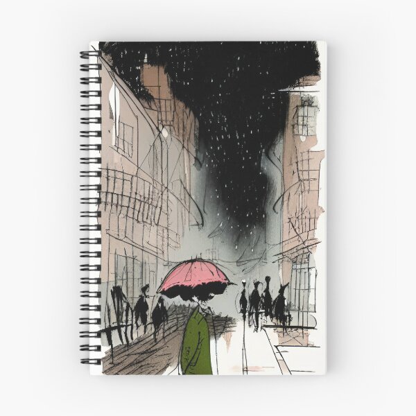 Item preview, A man walking with an umbrella designed and sold by optimusprime39.