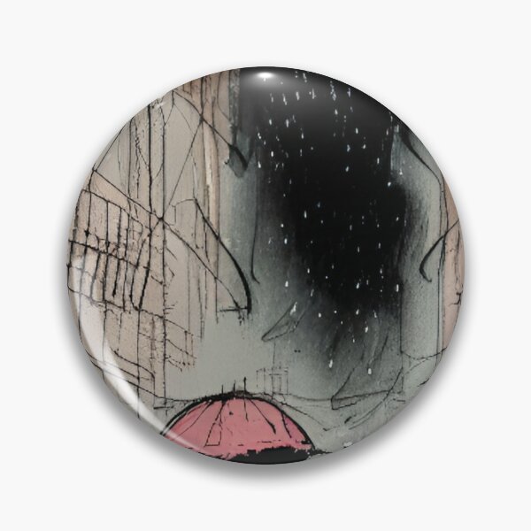 Item preview, A man walking with an umbrella designed and sold by optimusprime39.