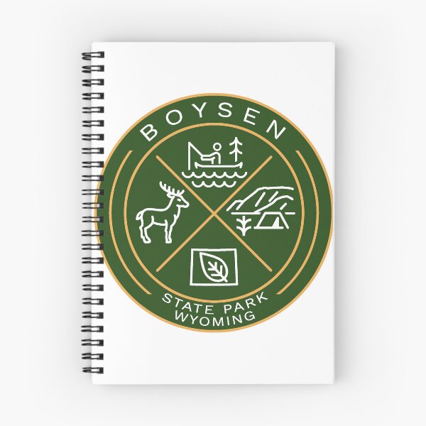 Item preview, Logotipo heráldico de Boysen State Park WY designed and sold by VanyaKar.
