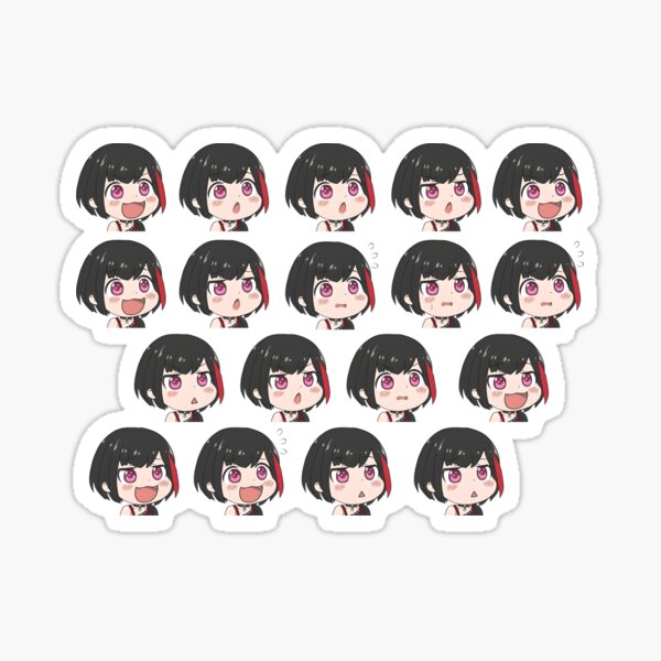 Overflow Anime Stickers for Sale