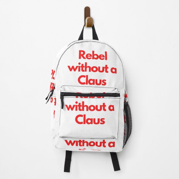 Item preview, Rebel Without a Claus | Holiday Decor | Christmas Decor | Puns designed and sold by GabrieTaylor.
