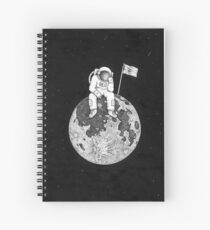Lonely astronaut. Spiral Notebook