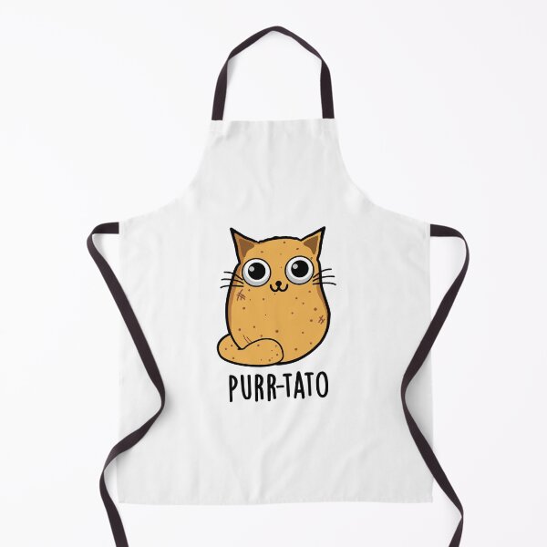 Item preview, Purr-tato Funny Cat Potato Puns designed and sold by punnybone.