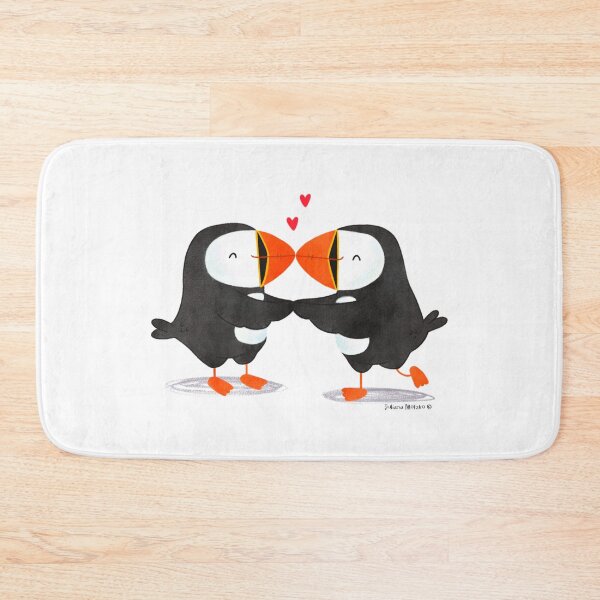Item preview, Puffins in Love designed and sold by julianamotzko.