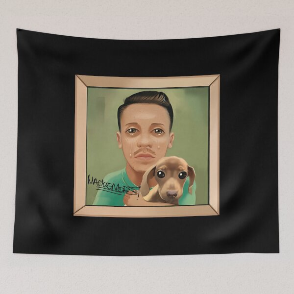 Item preview, Open Your Eyes album boy hugging dog designed and sold by AudreyRees.