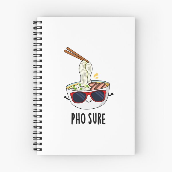 Item preview, Pho Sure Funny Pho Soup Noodle Puns  designed and sold by punnybone.