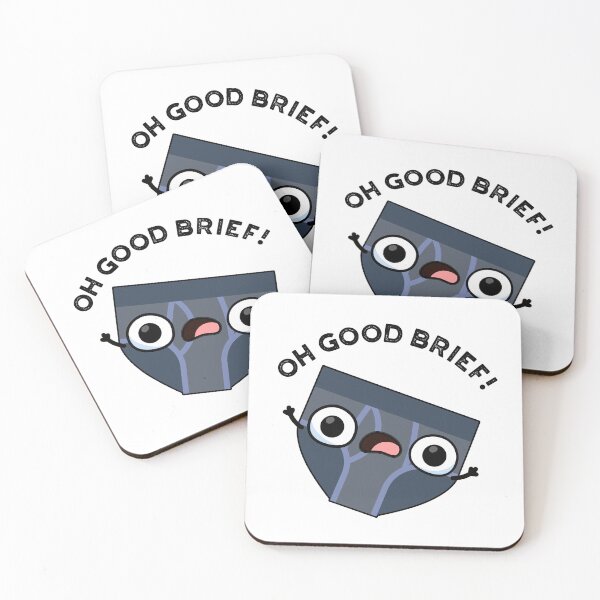 Item preview, Oh Good Brief Funny Underwear Puns  designed and sold by punnybone.