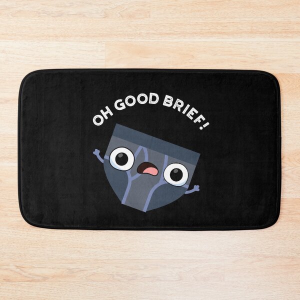 Item preview, Oh Good Brief Funny Underwear Puns (Dark BG) designed and sold by punnybone.