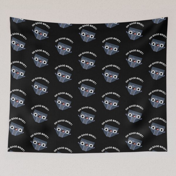 Item preview, Oh Good Brief Funny Underwear Puns (Dark BG) designed and sold by punnybone.