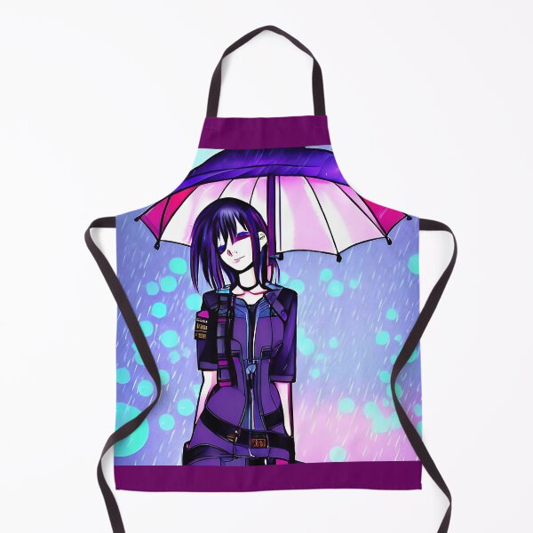 Item preview, Anime girl in the rain designed and sold by Mitrodoros.