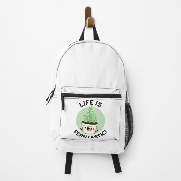 Item preview, Life Is Ferntastic Plant Funny Fern Puns  designed and sold by punnybone.
