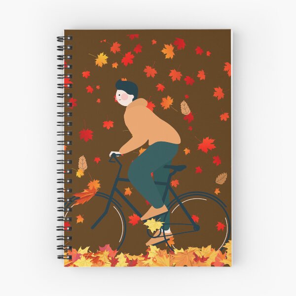 Item preview, Fall Mood Autumn activities cycling  designed and sold by YorkStyle.