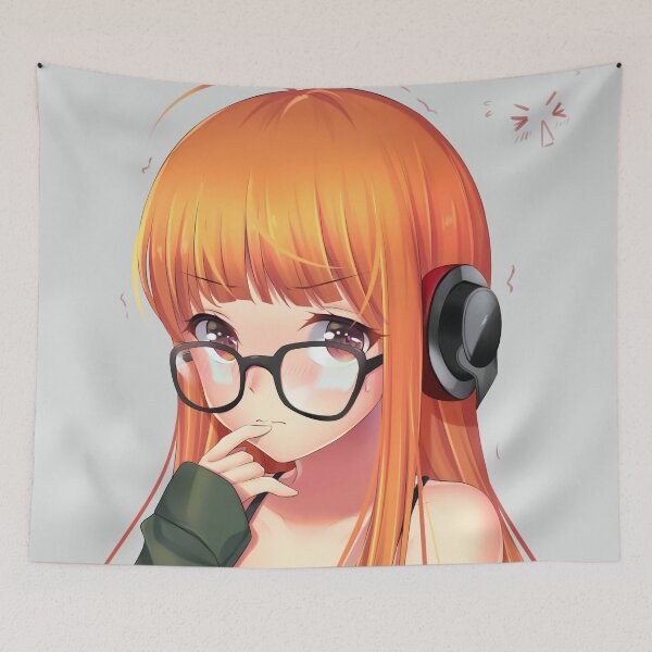 Artikelvorschau, Futaba Sakura Navi Persona 5 Porträtkunst entworfen und verkauft von Joyaie.