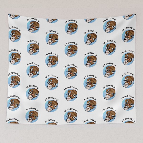 Item preview, I'm Glovin It Funny Baseball Puns  designed and sold by punnybone.