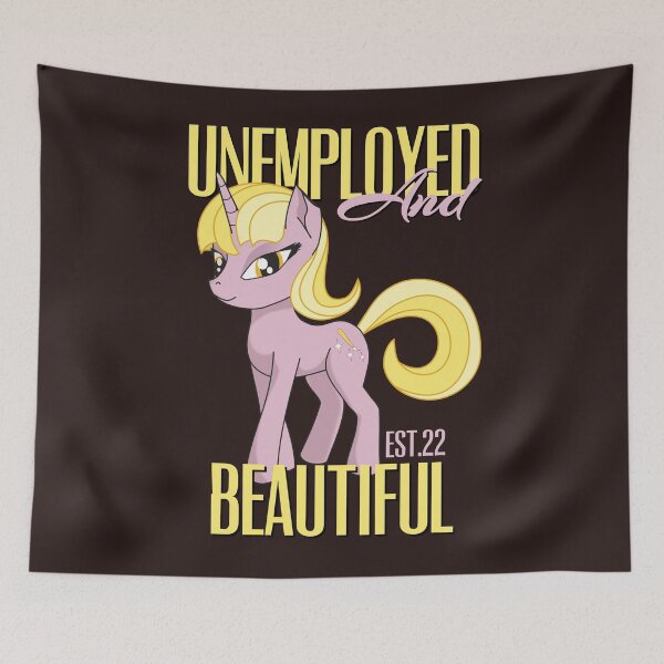 Item preview, UNEMPOLYED AND BEAUTIFUL designed and sold by GAADesignz.