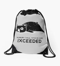 Maximum Call Stack Size Exceeded - Programming Drawstring Bag