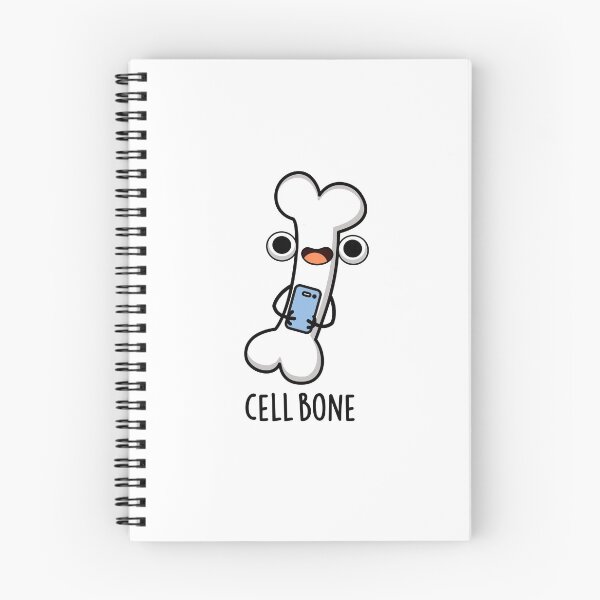 Item preview, Cell Bone Funny Cell Phone Puns  designed and sold by punnybone.