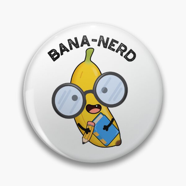 Item preview, Bana-nerd Funny Banana Puns designed and sold by punnybone.