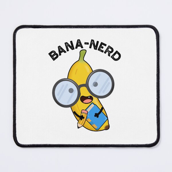 Item preview, Bana-nerd Funny Banana Puns designed and sold by punnybone.