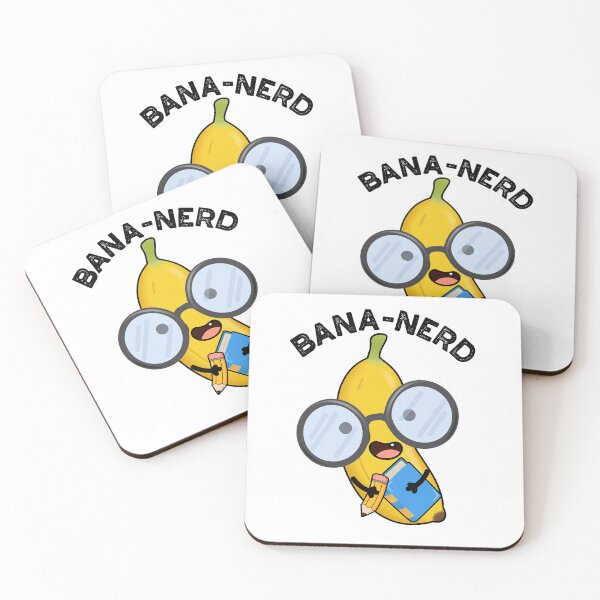 Item preview, Bana-nerd Funny Banana Puns designed and sold by punnybone.