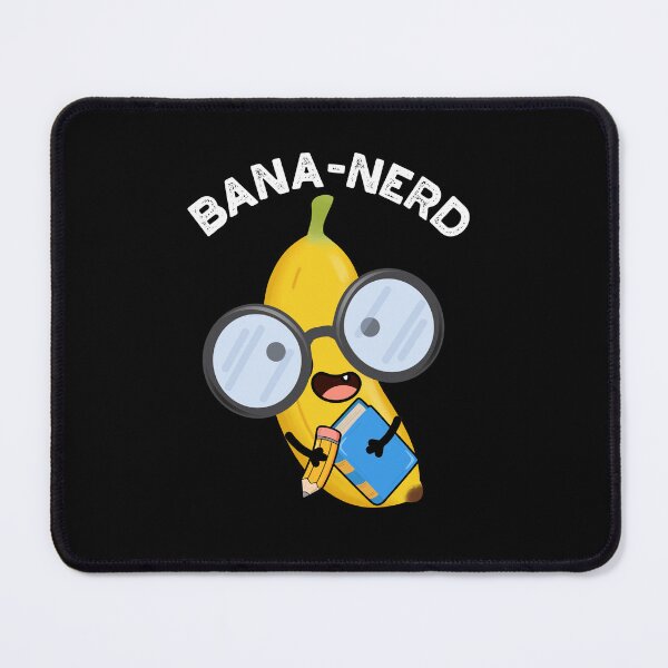 Item preview, Bana-nerd Funny Banana Puns (Dark BG) designed and sold by punnybone.