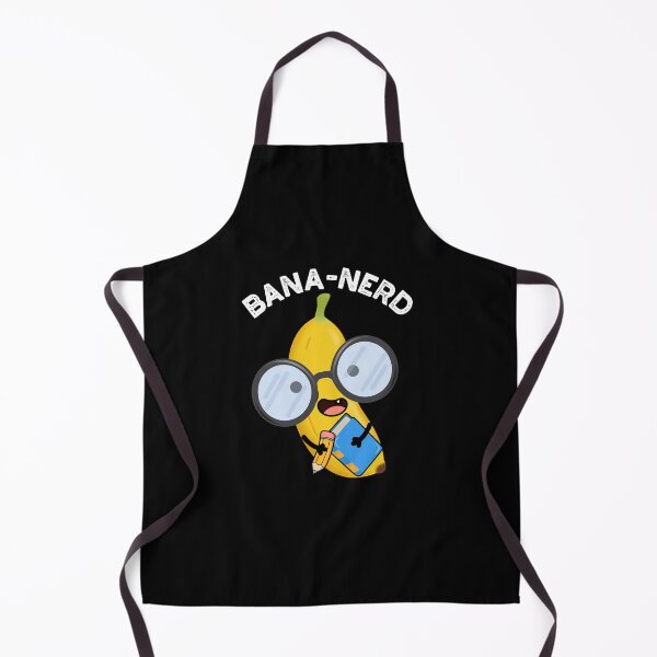 Item preview, Bana-nerd Funny Banana Puns (Dark BG) designed and sold by punnybone.