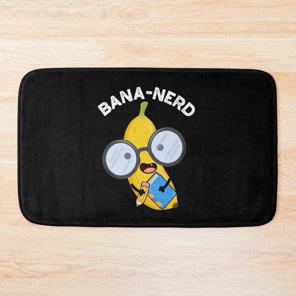 Item preview, Bana-nerd Funny Banana Puns (Dark BG) designed and sold by punnybone.
