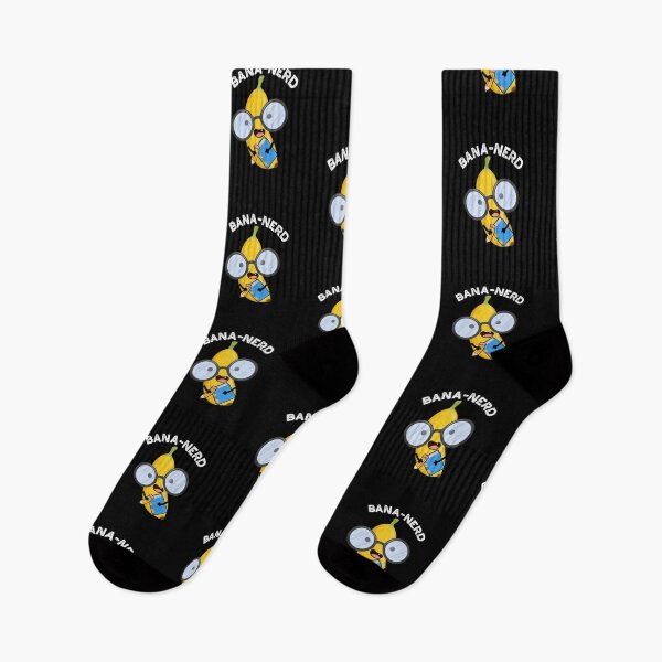 Item preview, Bana-nerd Funny Banana Puns (Dark BG) designed and sold by punnybone.