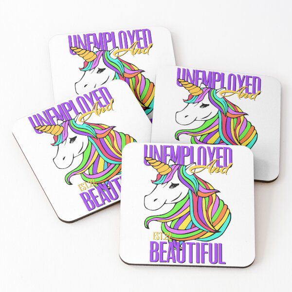 Item preview, UNEMPOLYED AND BEAUTIFUL designed and sold by GAADesignz.