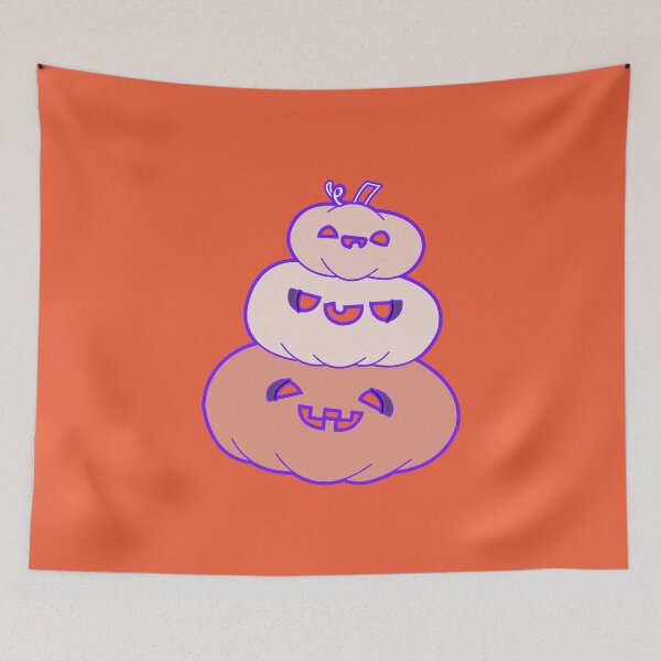 Item preview, Funny Fall Pumpkin Halloween graphic designed and sold by cutenevil.
