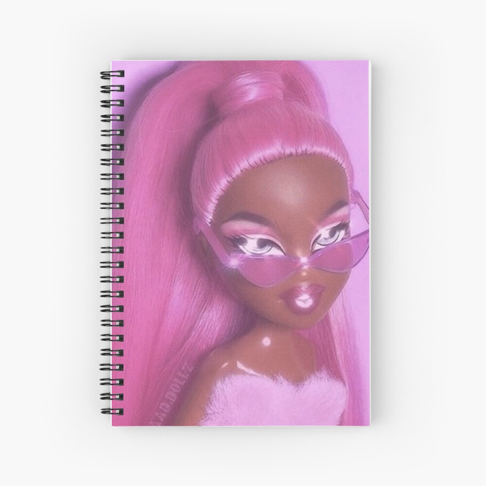 Y2k Aesthetic Pink Bratz Doll Spiral Notebook by Price Kevin, y2k aesthetic  pfp 