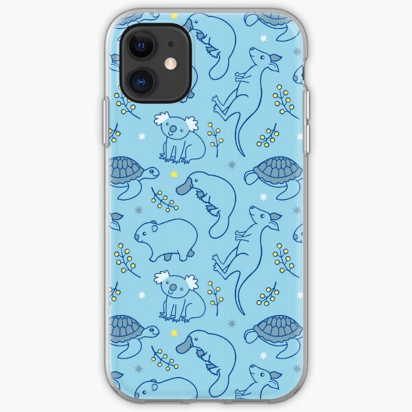 Adorable Aussie Critters - Australian Animals iPhone Soft Case