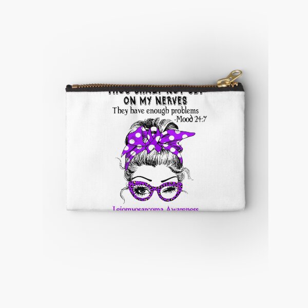 Item preview, Leiomyosarcoma Awareness - Thou Shalt Not Get On My Nerves they have enough problems designed and sold by Aaron309.
