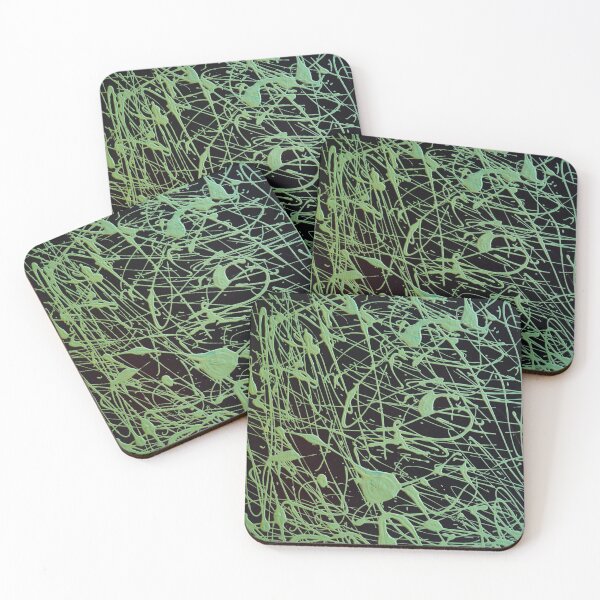 Item preview, Green on Black designed and sold by Laurengumdrops.