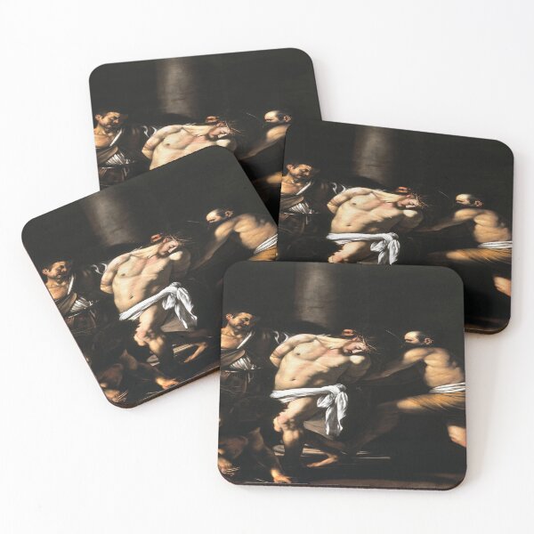 Item preview, Enhanced High Res Caravaggio The Flagellation of Christ 1607 designed and sold by beoverpowered.